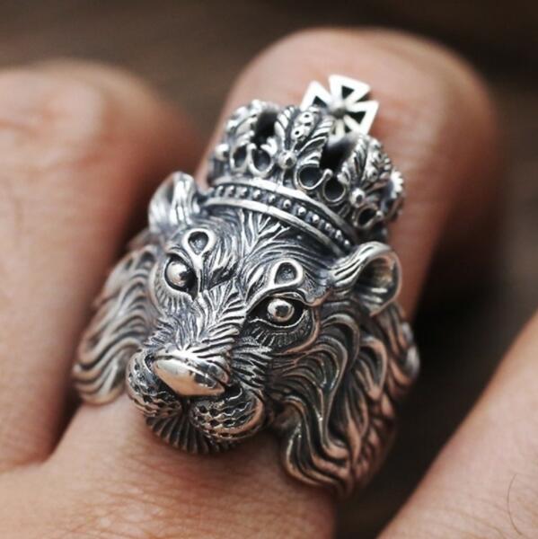 Animal Wolf Lion Tiger Ring