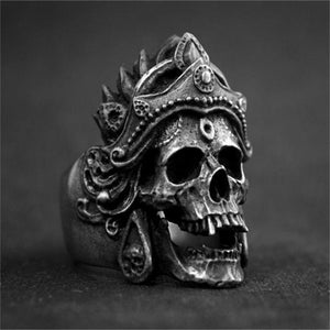 Unique Gothic Skull Ring